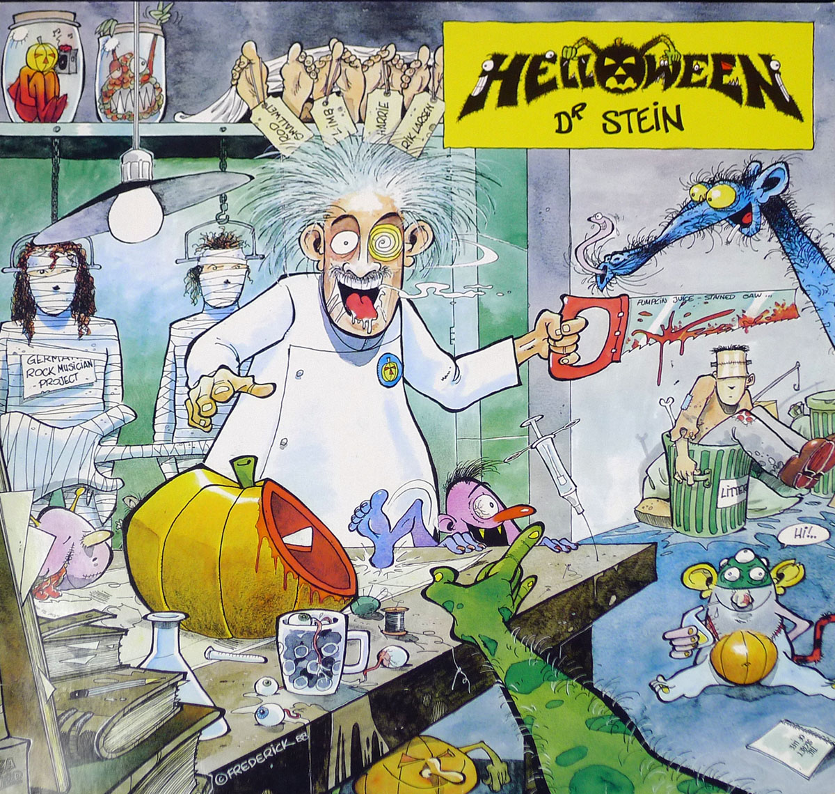 High Resolution Photo #1 HELLOWEEN Dr Stein Maxi-Single 